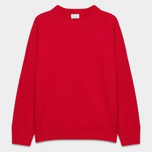 Aritzia Red Isabelle Wool Cashmere Sweater